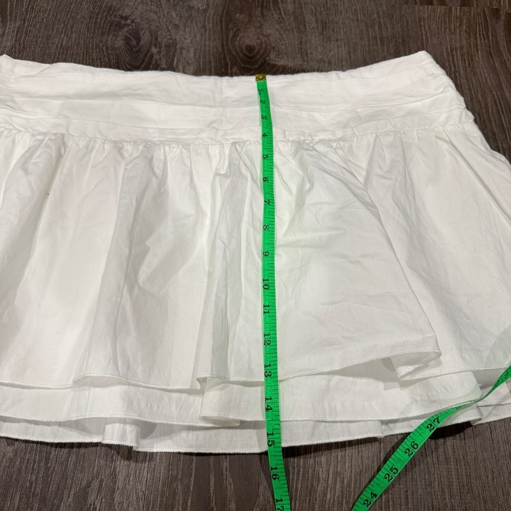 Princess Poly White Ruffle Mini Skirt - Picture 8 of 8